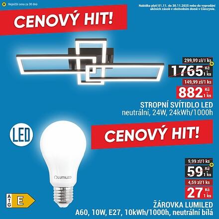 CZ stropni svitidlo zarovka