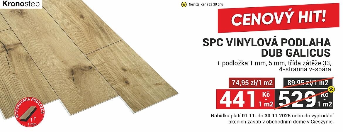 CZ SPC vinylova podlaha