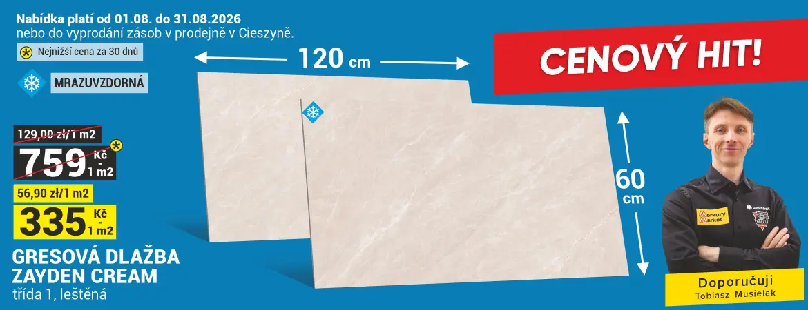 GRESOVA DLAZBA ZAYDEN CREAM