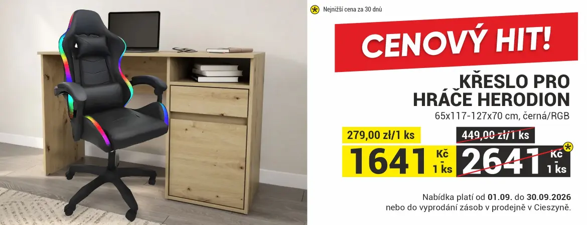 KRESLO PRO HRACE HERODION